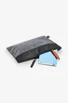 Zipper Bag Elegance Black / Grey-Sprinkle