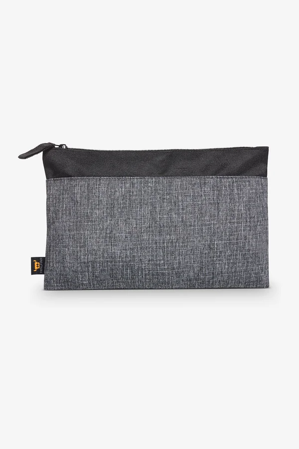 Zipper Bag Elegance Black / Grey-Sprinkle