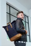 Notebook Backpack Life navy/brown
