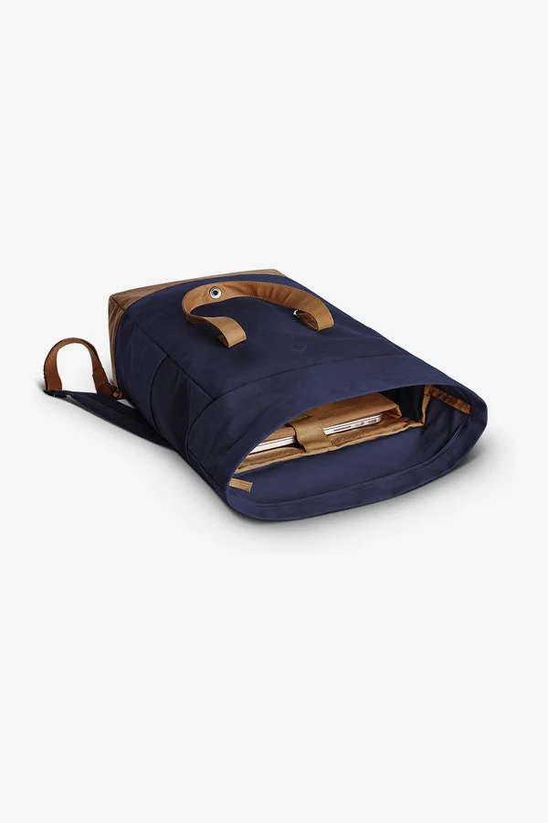 Notebook Backpack Life navy/brown