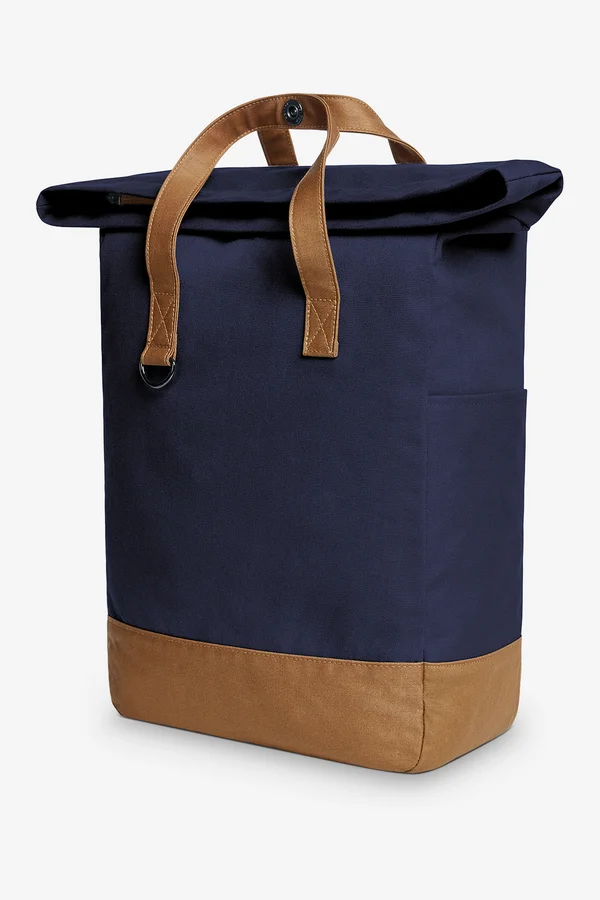 Notebook Backpack Life navy/brown
