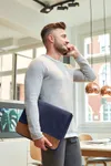 Sleeve Life navy/brown