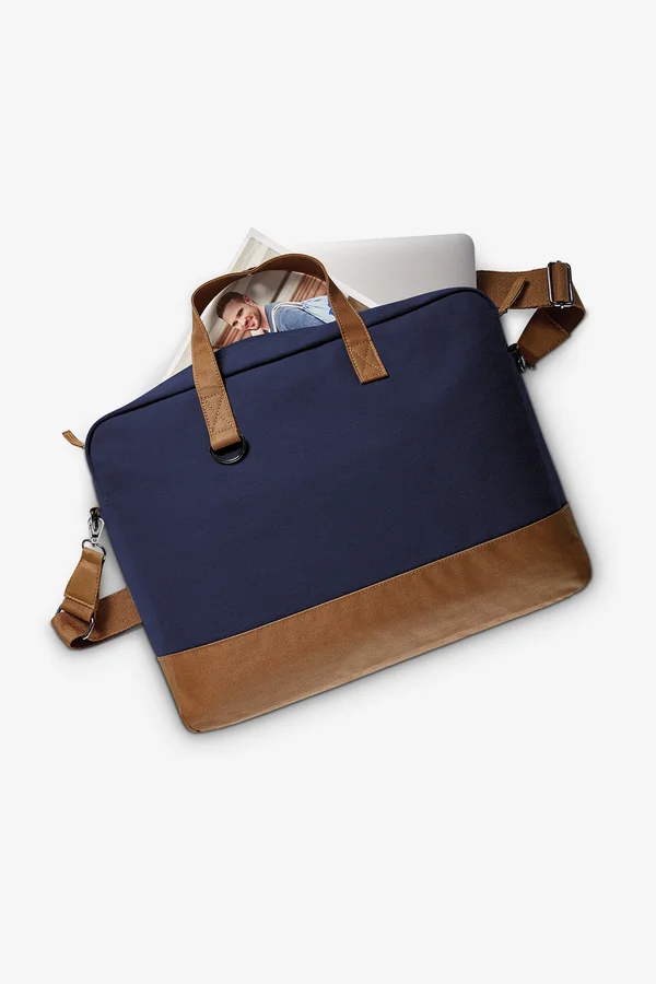 Notebook Bag Life navy/brown