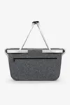 Felt Shopper Basket Anthracite