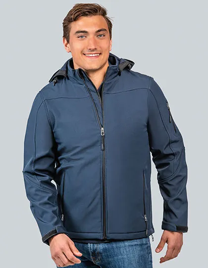 Men´s Hooded Soft-Shell Jacket