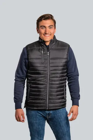 Men´s Hooded Performance Body Warmer Black