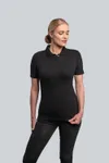 Women´s Heavy Stretch Polo Black