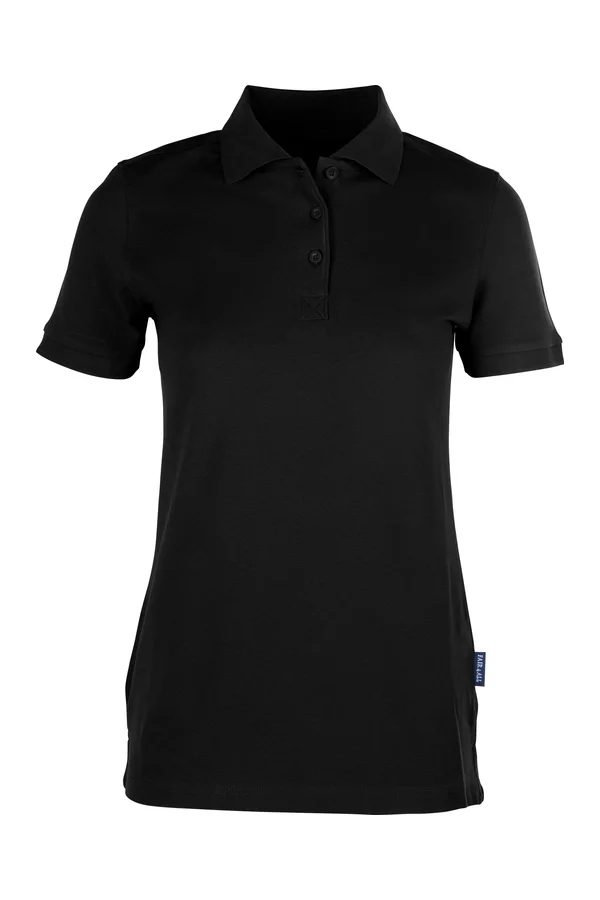 Women´s Heavy Stretch Polo Black