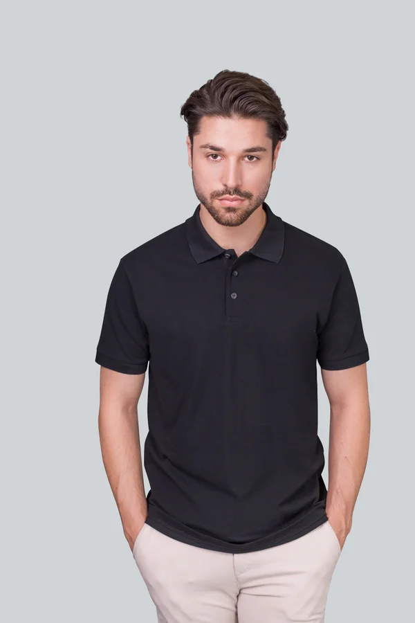 Men´s Luxury Polo Black