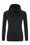 Women´s Cool Cowl Neck Top Black Slate Melange