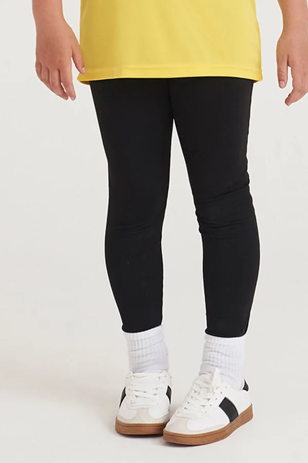Girls Cool Athletic Pant Jet Black