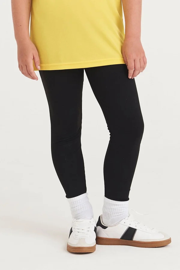 Girls Cool Athletic Pant Jet Black
