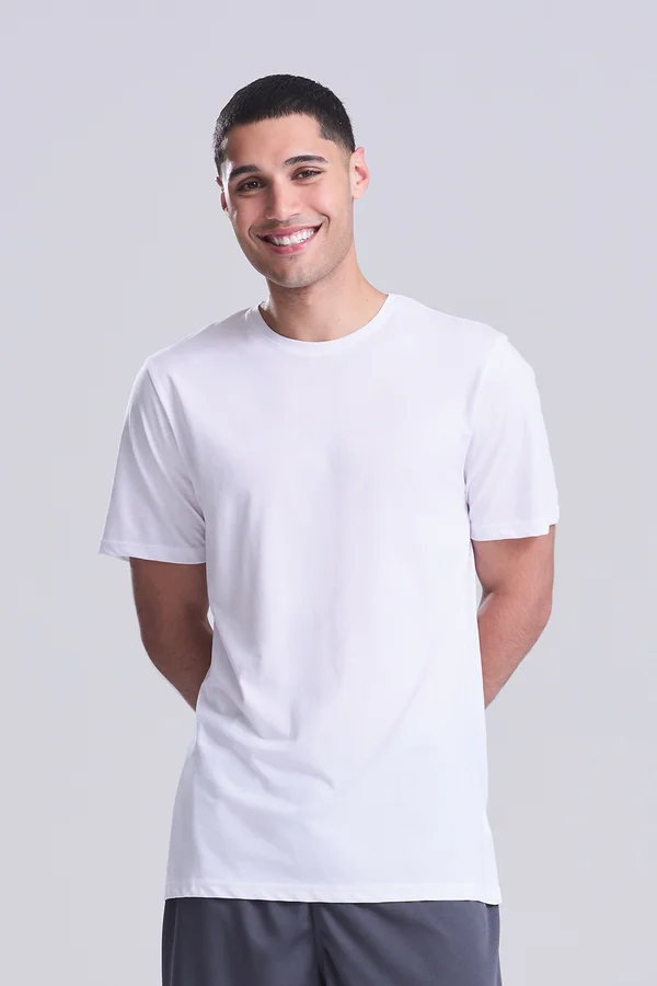 Cool Urban Fitness T Arctic White