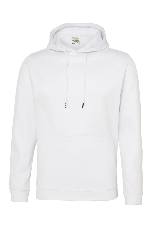 Sports Polyester Hoodie Arctic White