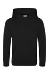 Kids´ Sports Polyester Hoodie Jet Black