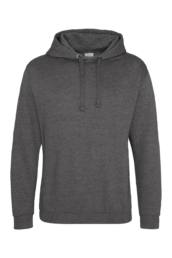 Epic Print Hoodie Charcoal (Heather)