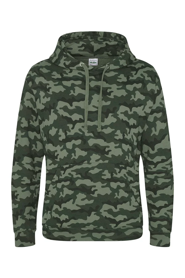 Camo Hoodie Green Camo