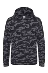 Kids´ Camo Hoodie Black Camo