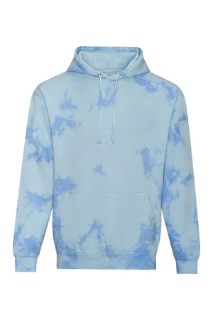 Tie-Dye Hoodie Blue Cloud