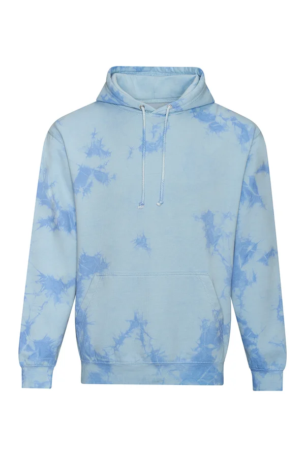 Tie-Dye Hoodie Blue Cloud