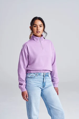 Women´s Cropped 1/4 Zip Sweat