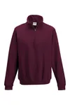 Sophomore 1/4 Zip Sweat Burgundy