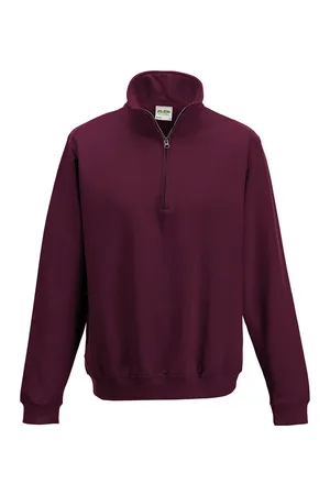 Sophomore 1/4 Zip Sweat Burgundy