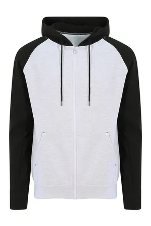 Baseball Zoodie Heather Grey / Jet Black