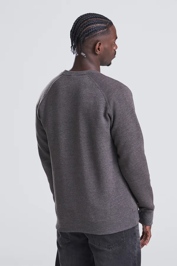 Graduate Heavyweight Sweat Charcoal (Heather)