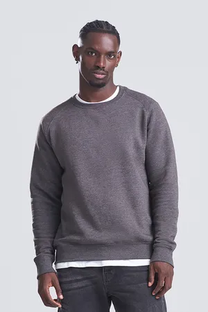 Graduate Heavyweight Sweat Charcoal (Heather)