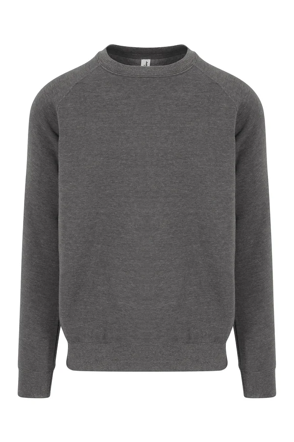 Graduate Heavyweight Sweat Charcoal (Heather)
