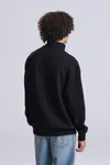Campus Full Zip Sweat deep black