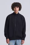 Campus Full Zip Sweat deep black