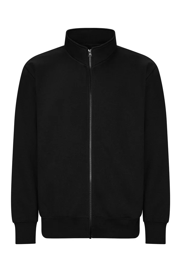 Campus Full Zip Sweat deep black