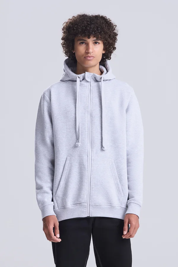 Graduate Heavyweight Zoodie Heather Grey