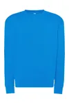 Crew Neck Sweatshirt Aqua