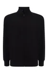 Full Zip Sweatshirt Black