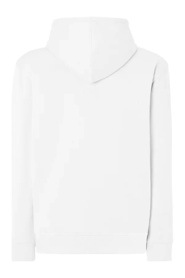 Unisex Hooded Full Zip Sweat Fuji White