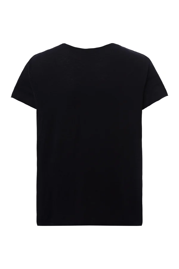 Ladies´ Curves Slub T-Shirt Black