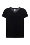 Ladies´ Curves Slub T-Shirt Black