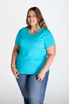 Ladies´ Curves T-Shirt V-Neck