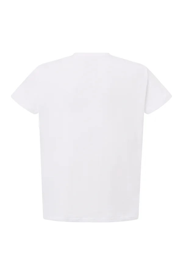Ladies´ Curves T-Shirt V-Neck White