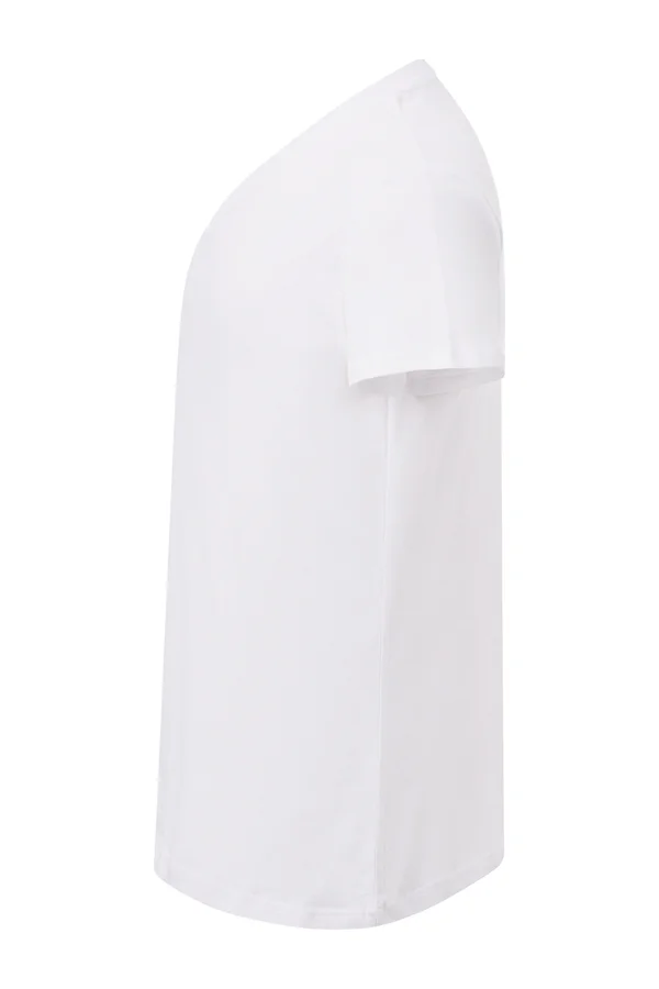 Ladies´ Curves T-Shirt V-Neck White