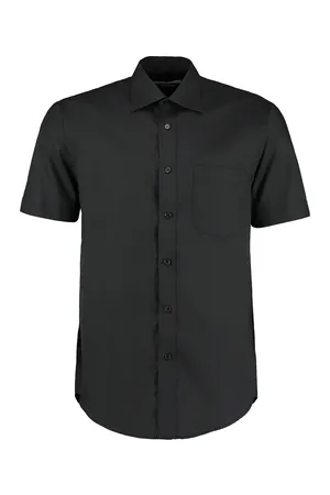 Men´s Classic Fit Business Shirt Short Sleeve Black