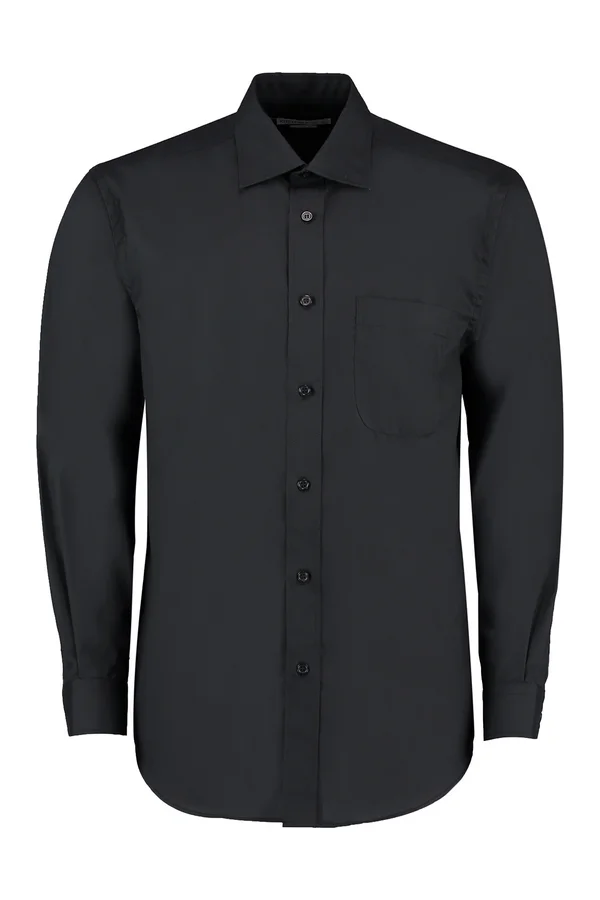 Men´s Classic Fit Business Shirt Long Sleeve Black