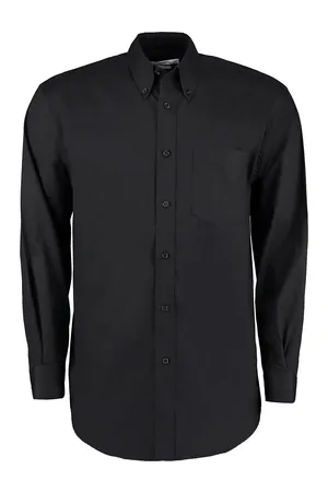 Men´s Classic Fit Premium Oxford Shirt Long Sleeve Black