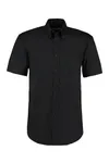 Men´s Classic Fit Premium Oxford Shirt Short Sleeve Black