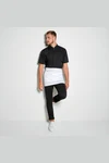 Men´s Tailored Fit Mandarin Collar Shirt Short Sleeve