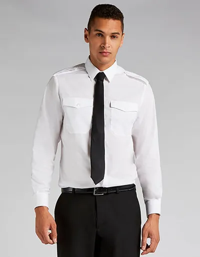 Men´s Tailored Fit Pilot Shirt Long Sleeve