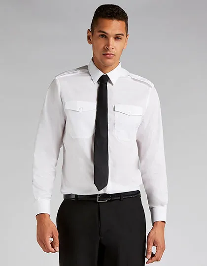 Men´s Tailored Fit Pilot Shirt Long Sleeve